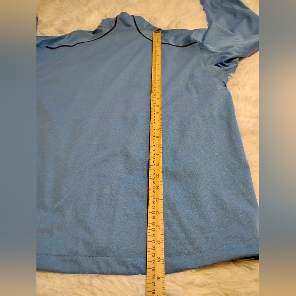 Men's Nike Golf Storm Fit Jacket Sz L Blue & Black - Picture 11 of 16